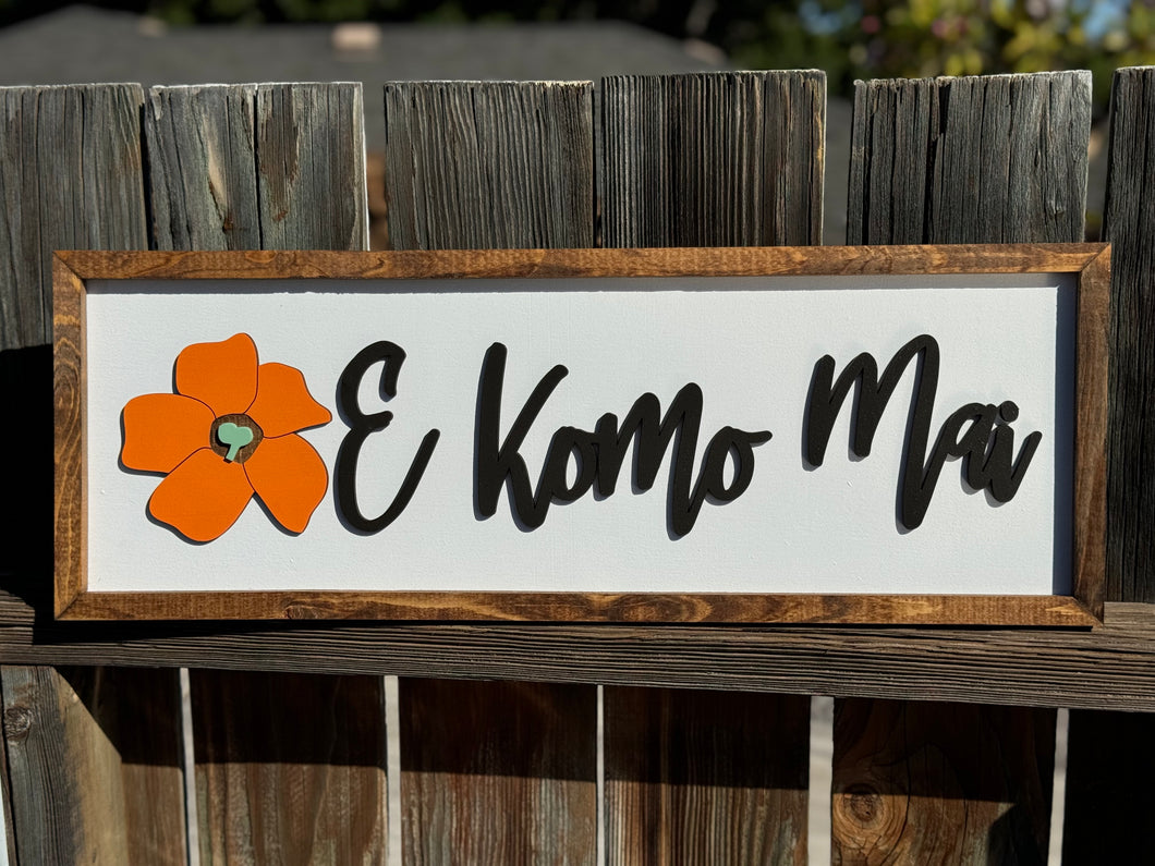 E Komo Mai Puakenikeni