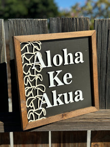 Aloha Ke Akua with puakenikeni