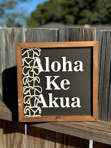Aloha Ke Akua with puakenikeni