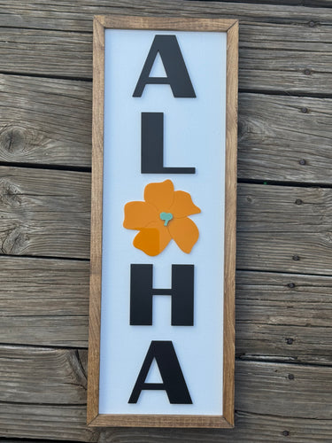 ALOHA wih puakenikeni sign
