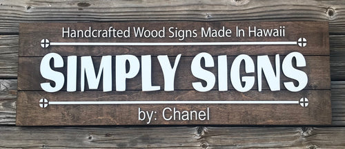 Simply Sign Simply Signs By Chanel – Opening Soon