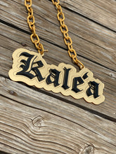 Gold Forever Lei - 10 LETTER MAX